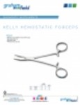 Product Sheet - Kelly Hemostatic Forcep